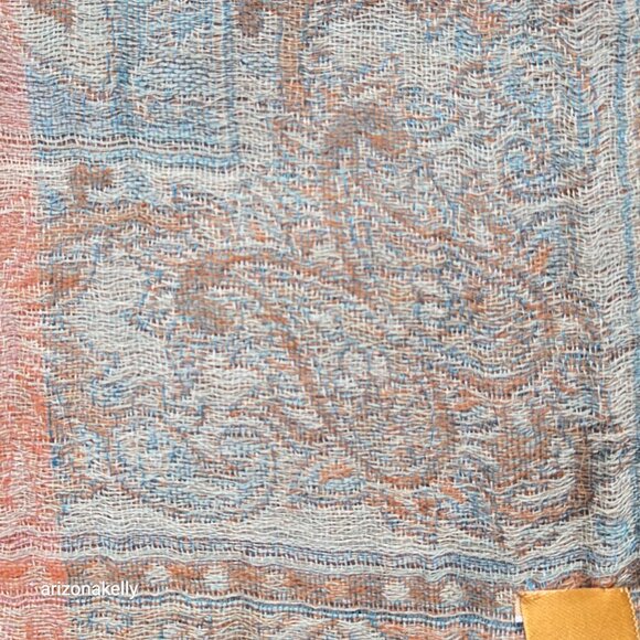 NWOT Otto Amano Cashmere Lightweight Scarf - Picture 14 of 15
